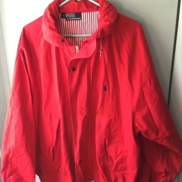 polo ralph lauren red jacket